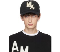 Black M.A. Patch Cap
