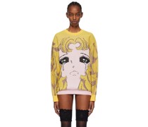 Yellow Crying Girl Sweater
