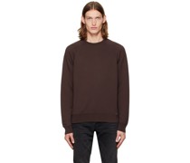 Brown Garment Dyed Sweatshirt