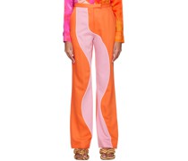 Orange & Pink Madhu Trousers
