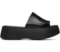 Black Becky Platform Slides