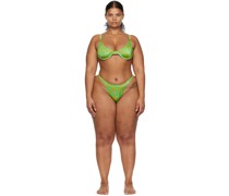 SSENSE Exclusive Green Paloma & Luz Bikini