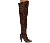 Brown Canalazzo Over-The-Knee Boot