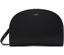 Black Demi-Lune Clutch