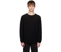 Black Crewneck Sweater