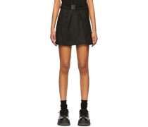 Black Lynne Mini Skirt