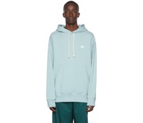 Blue Cotton Hoodie