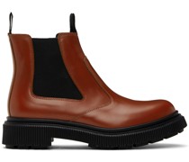 Red Type 156 Chelsea Boots
