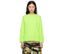 Green Printed Long Sleeve T-Shirt