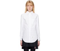 White Engineered 4-Bar Shirt