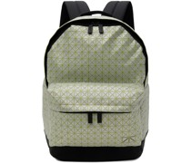 Green & Silver Daypack Reflector Backpack