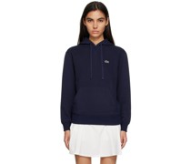 Navy Patch Hoodie