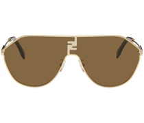 Gold FF Match Sunglasses