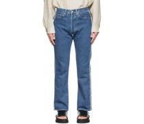 Blue Side Rope Jeans