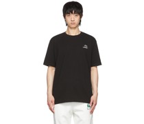 Black Lacoste Edition Cotton T-Shirt