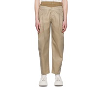 SSENSE Exclusive Khaki Trousers