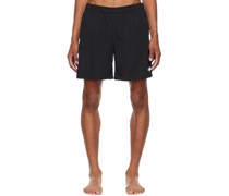 Black Stock Swim Shorts