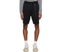 Black Skull Shorts