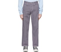 Grey Contrast Stitch Jeans