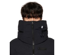 Black Snood Down Scarf