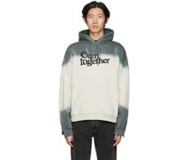 Gray & Off-White Cum Together Return Hoodie