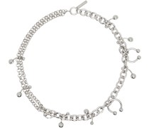 Silver Holly Necklace