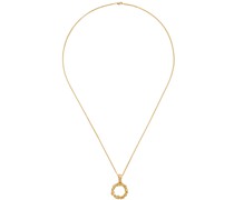 SSENSE Exclusive Gold Loop Earcuff Necklace