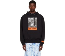 Black 'Heron BW' Hoodie