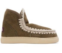 Khaki Suede Boots