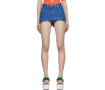 Blue Denim Shorts