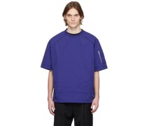 Blue Raglan Sleeve T-Shirt