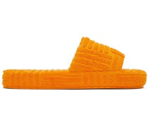 Orange Resort Sponge Sandals