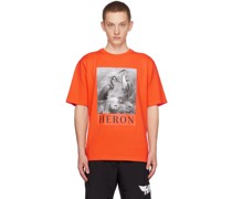 Orange 'Heron' T-Shirt