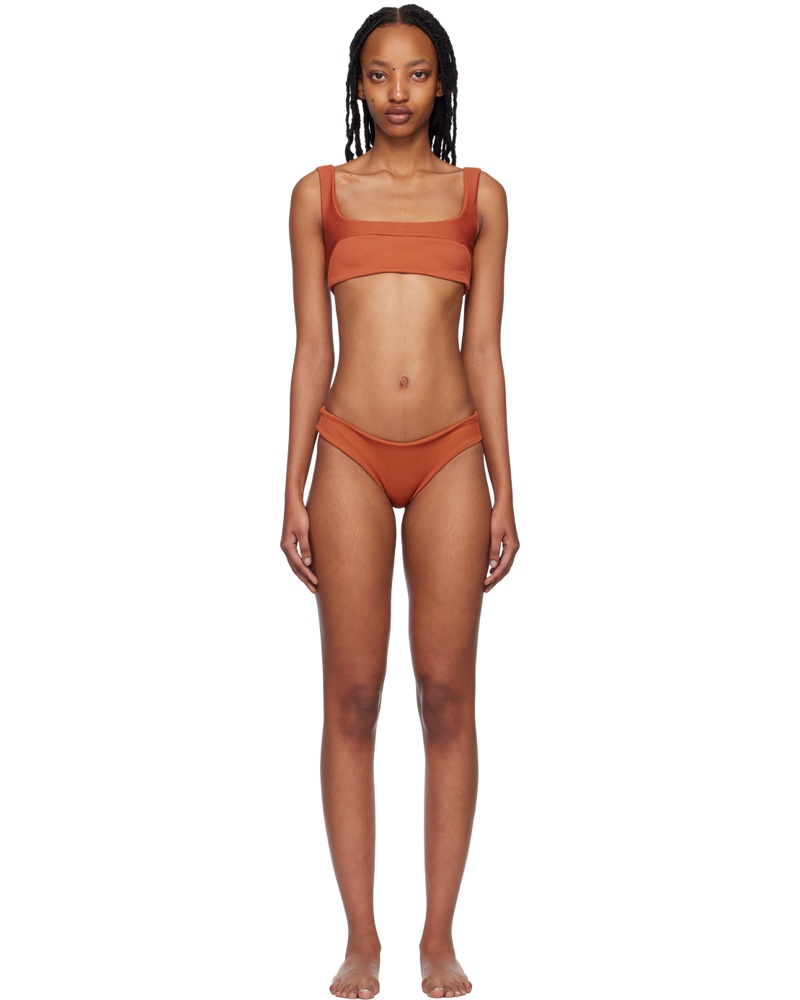 Haight Damen Orange Gabi & Basic Bikini