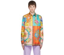 Multicolor Silk Shirt