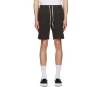 Black Drawstring Shorts