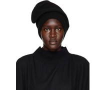 Black Cashmere Beanie