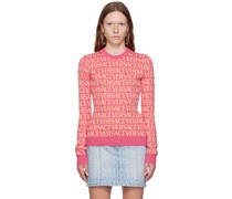 Pink Jacquard Sweater