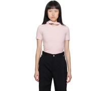 Pink Triple Collar Baby T-Shirt