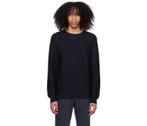 Navy Rib Sweater
