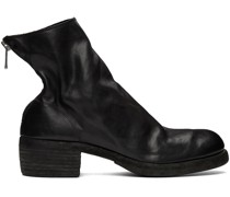 Black 796Z Zip Boots