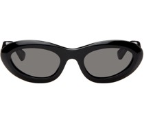 Black Bombe Round Sunglasses