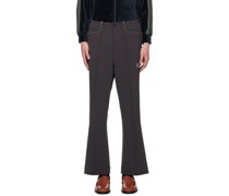 Gray Western Leisure Trousers