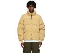 Beige Eco-Chrome R Mixed Down Jacket
