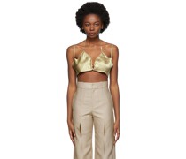 SSENSE Exclusive Green Curly Bra Camisole