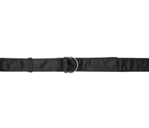 Black D-Ring Belt