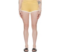 Yellow Contrast Shorts