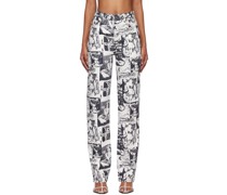 Black & White Cynthia Jeans