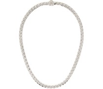 SSENSE Exclusive Silver Herringbone Chain Necklace