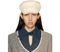 SSENSE Exclusive Off-White Crochet Hat